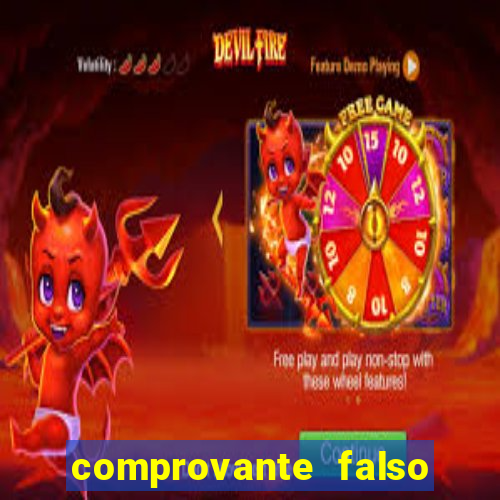 comprovante falso de 50 reais